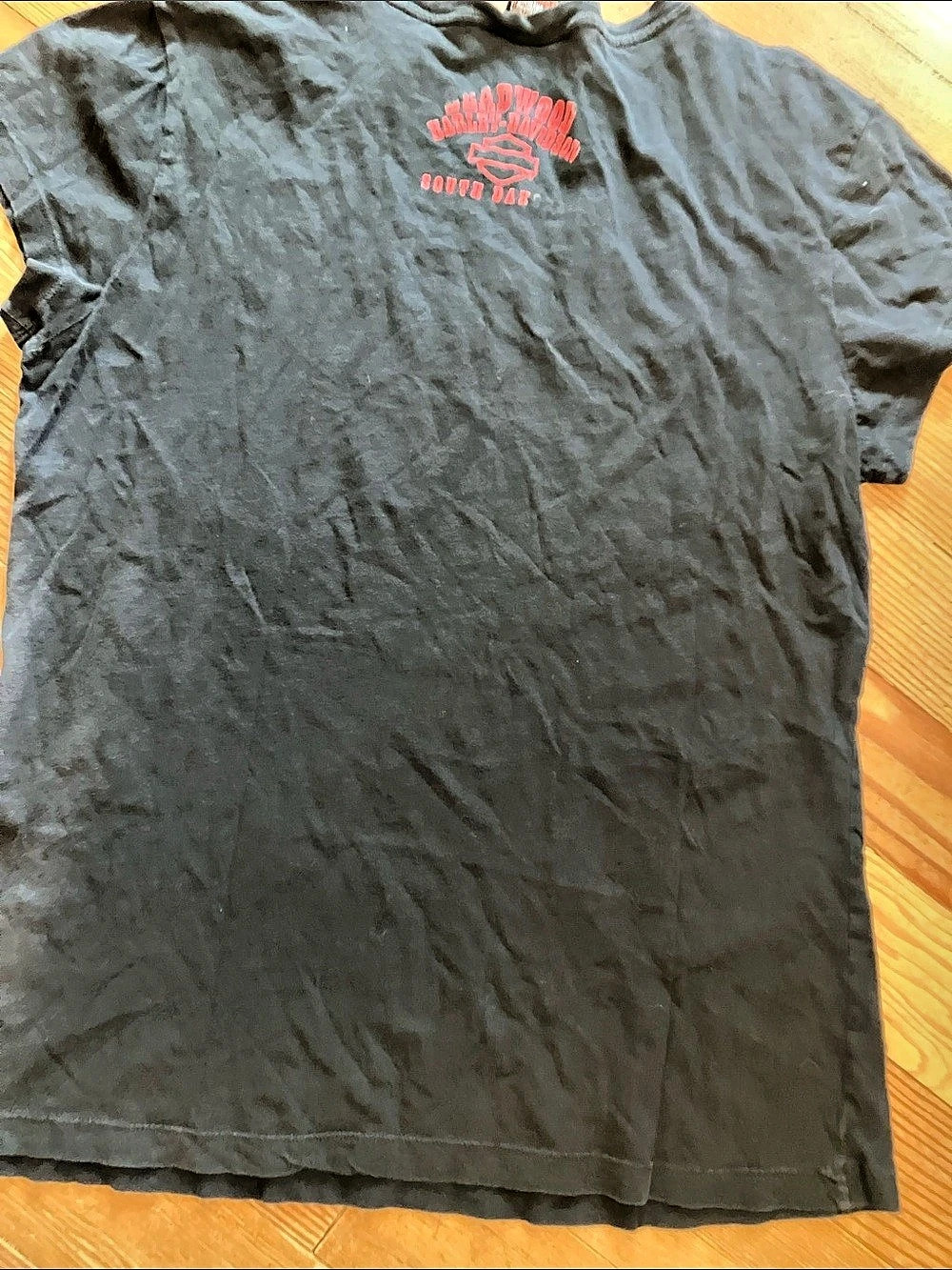 Harley-Davidson 2009 Sturgis Rally Deadwood Rhinestone T-Shirt Rally Rhinestone